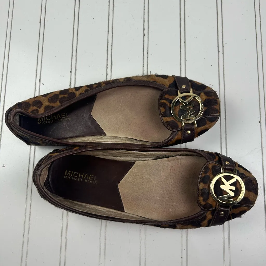Michael Kors Fulton Calf Hair Moccasin Logo Loafer Flats Women’s Size 8-8.5 - Image 9