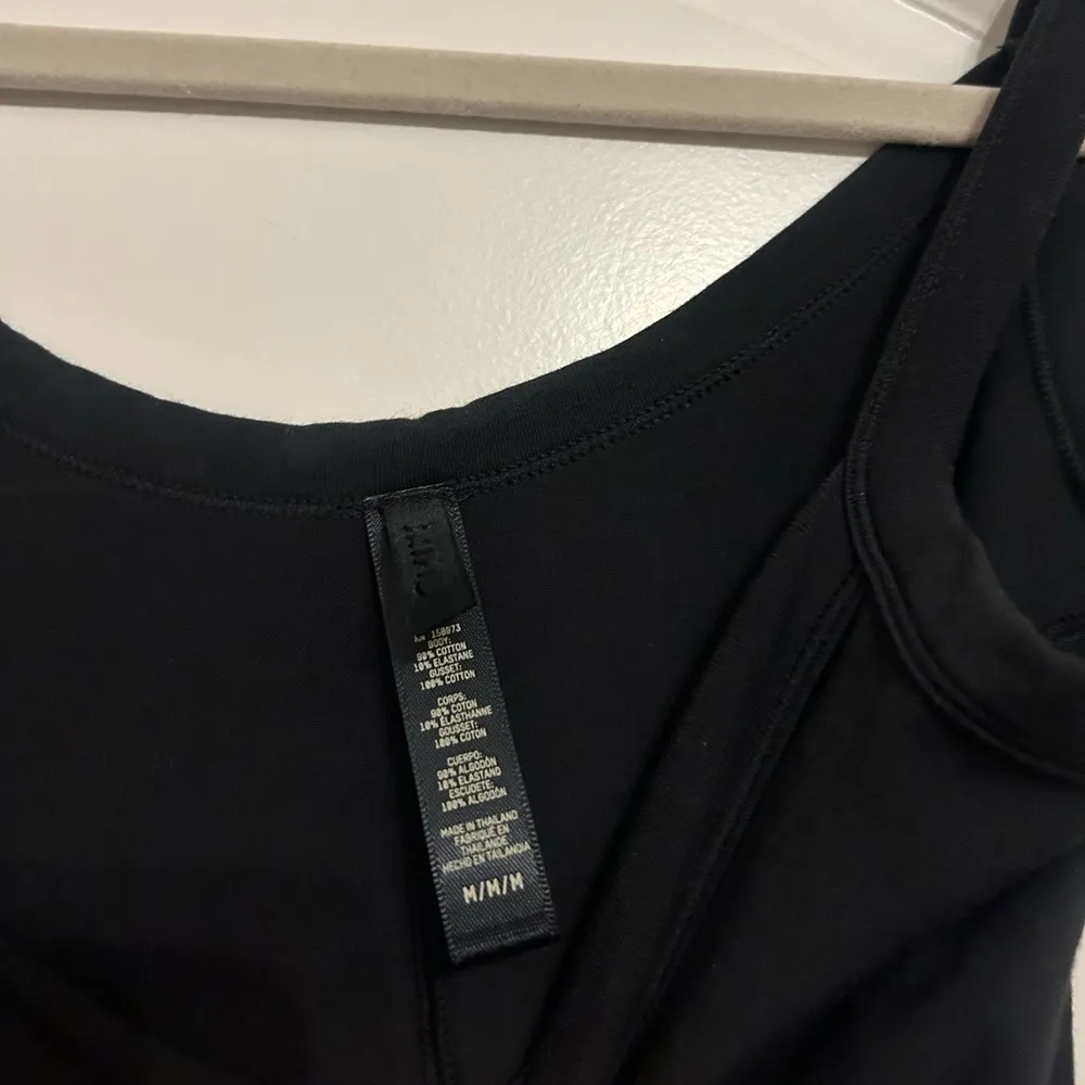 Skims Cotton Jersey Scoop Neck Bodysuit - Image 5