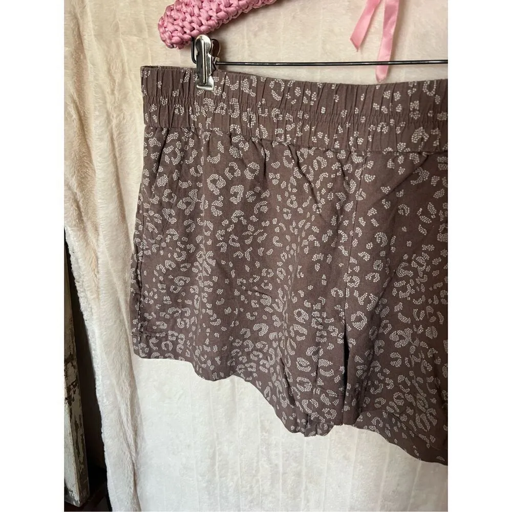 A New Day Leopard Print Woman’s Shorts Size XXL - Image 3