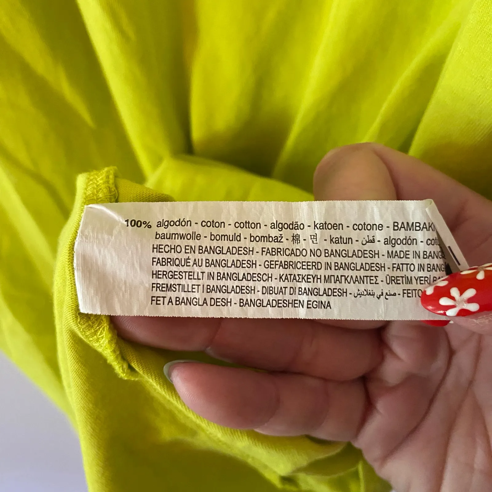 Zara Chartreuse Green 100% Cotton Sleeveless Midi Dress Women's size Small - Image 10