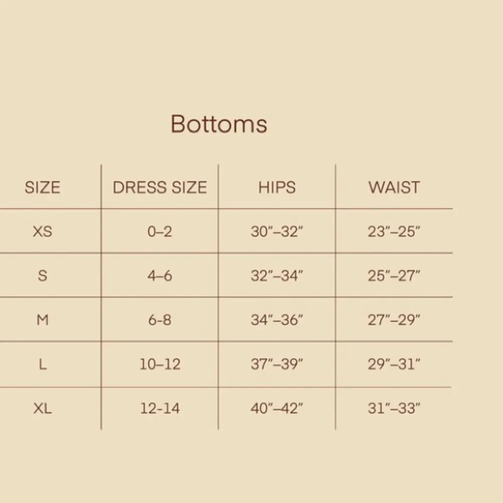 Free People X Toast Swim Tunnel Ribbed Bikini Bottoms Size XS - Image 8