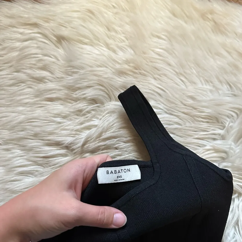 ARITZIA Sculpt Knit Bustier Tank In Black - Image 8