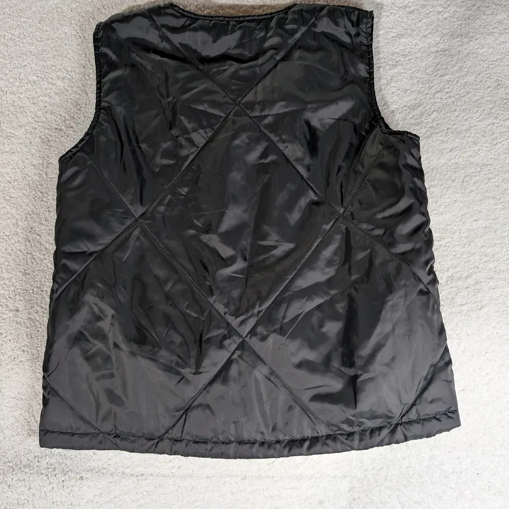 Socialite Black Quilted Vest Size S/M - Image 2