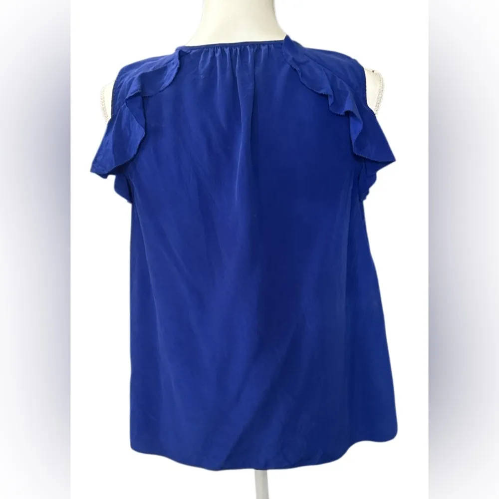 Kate Spade Blue Blouse with Elegant Design - Image 2