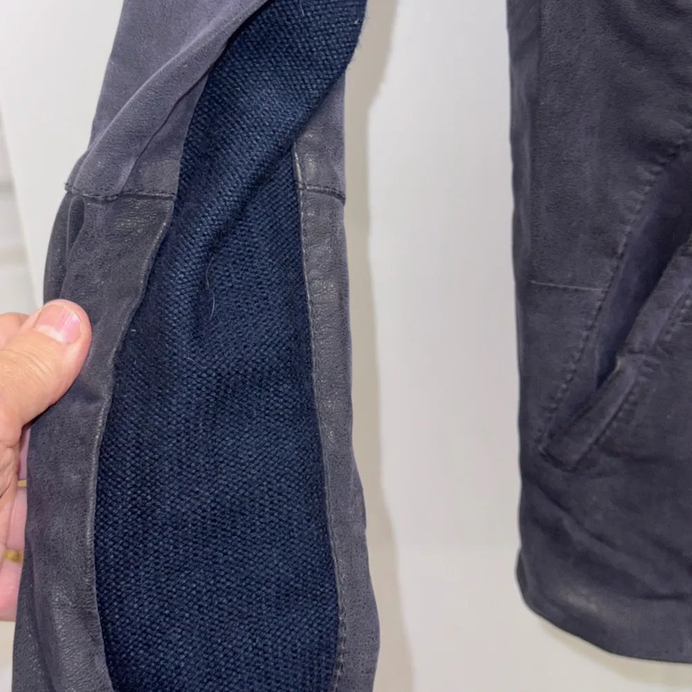 Free People Grey Blue Jacket Women's Size Small to Medium - Image 4