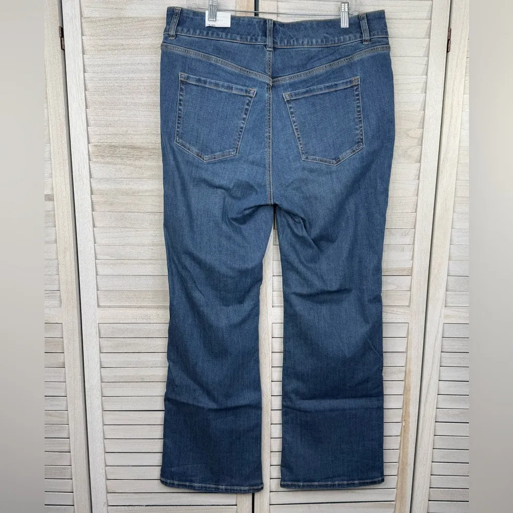 LANE BRYANT Women's Tighter Tummy Boot Cut High Rise  Jeans-16 - Image 2