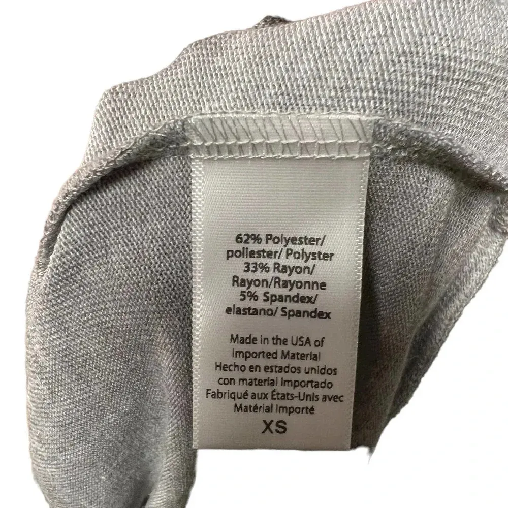 Beyond Yoga Leopard Favorite‎ Hacci Raglan Cropped Pullover Gray Size XS - Image 8