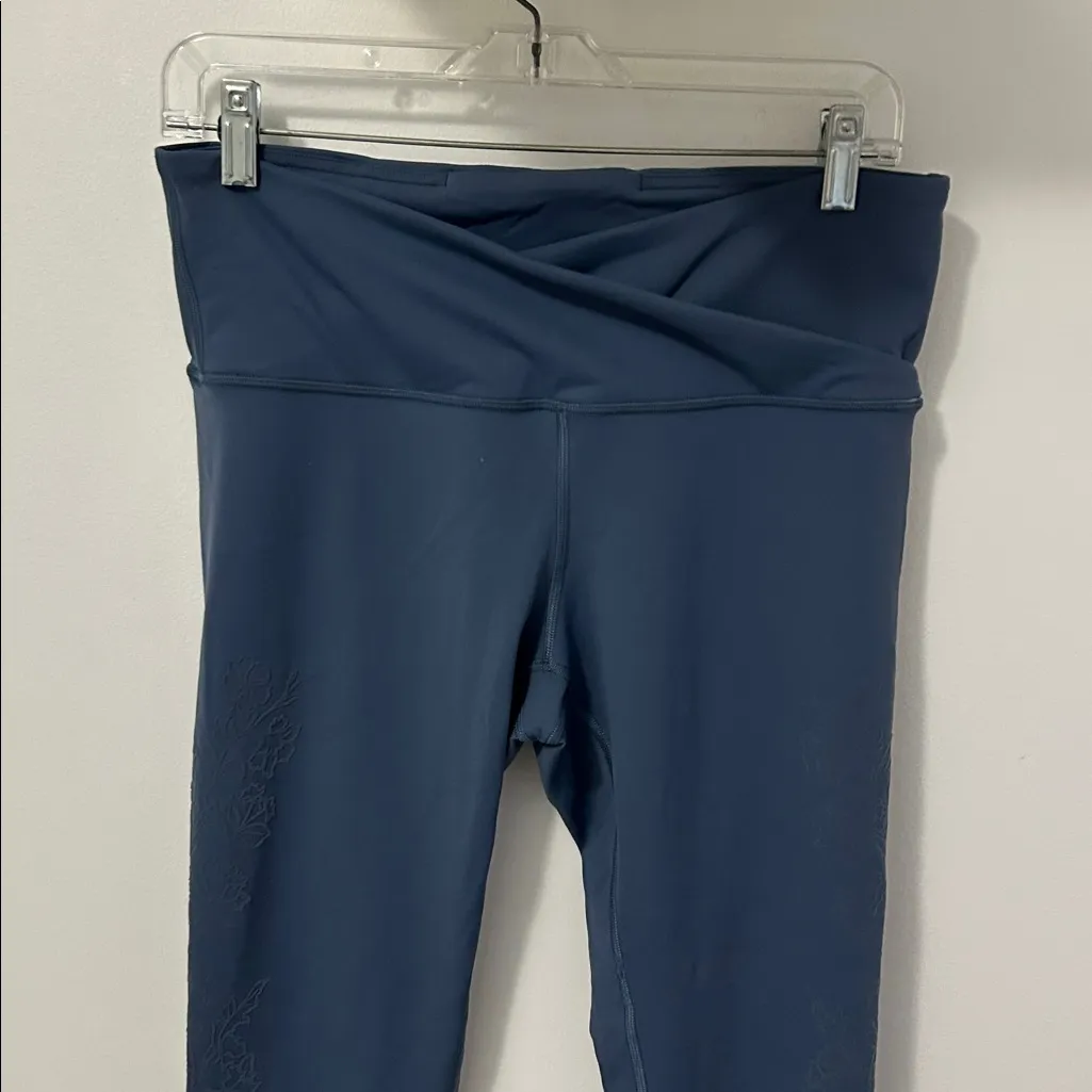 Lululemon Always on High Rise Tight Flocked Everlux Code Blue - Image 6