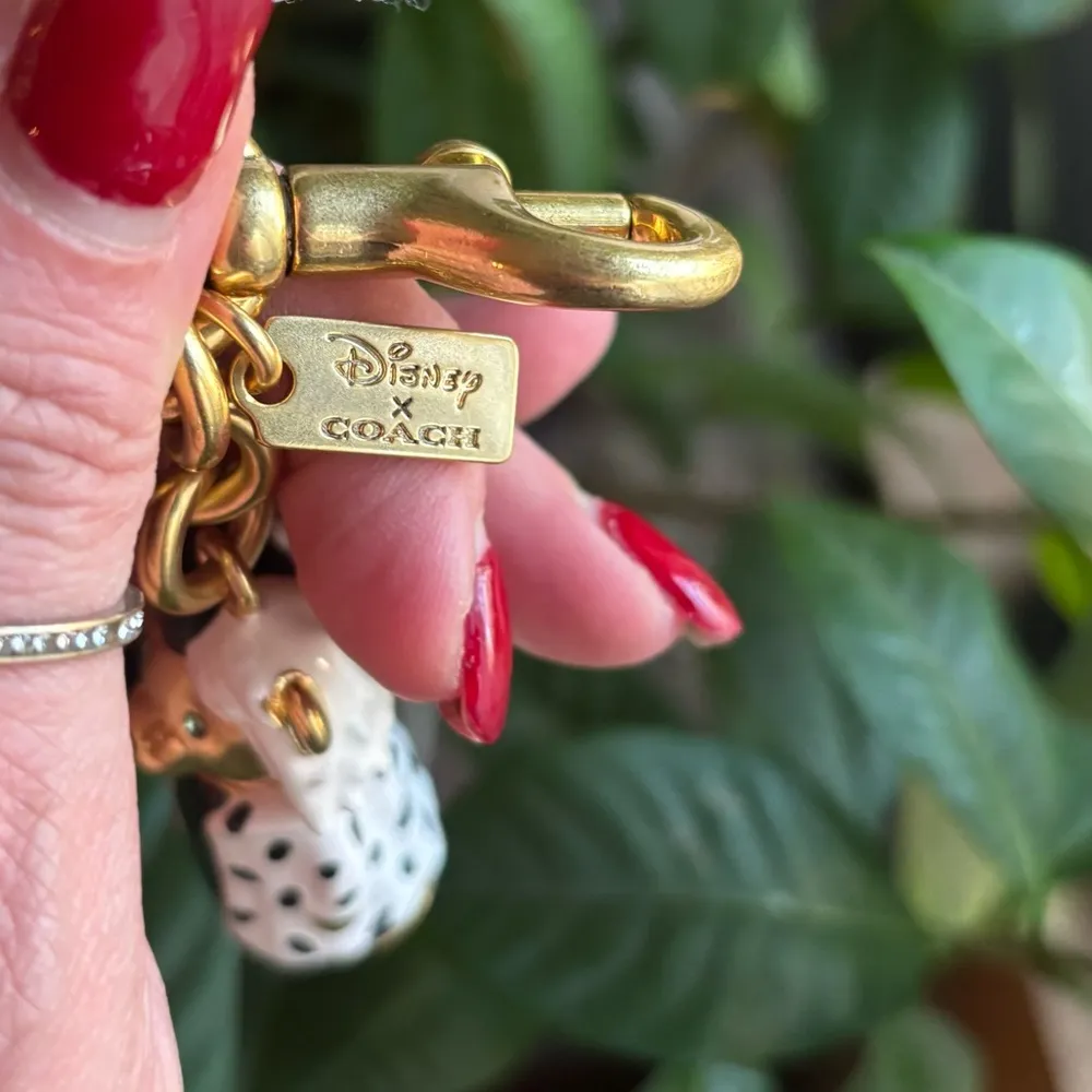 Authentic COACH Cruella DISNEY VILLAIN COLLECTION Keychain - Image 4