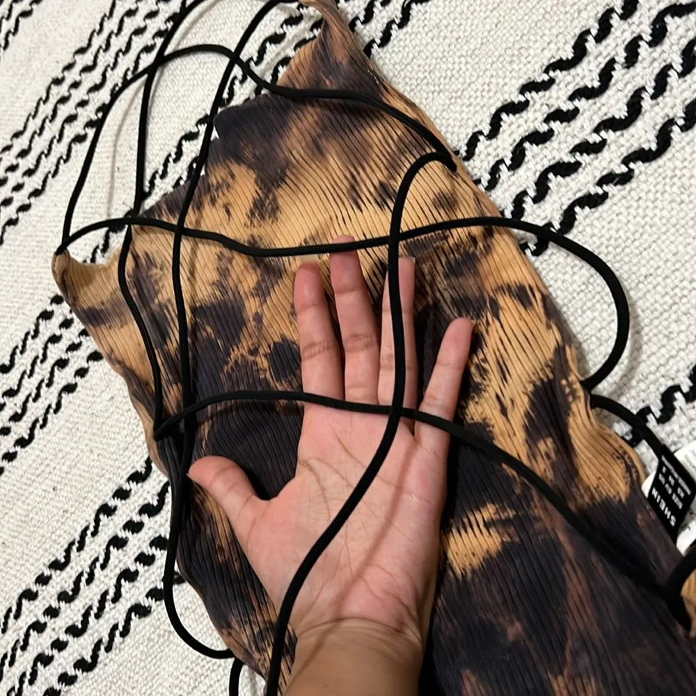 Tie Dye Bodycon Bodysuit NWOT Size XS - Image 4