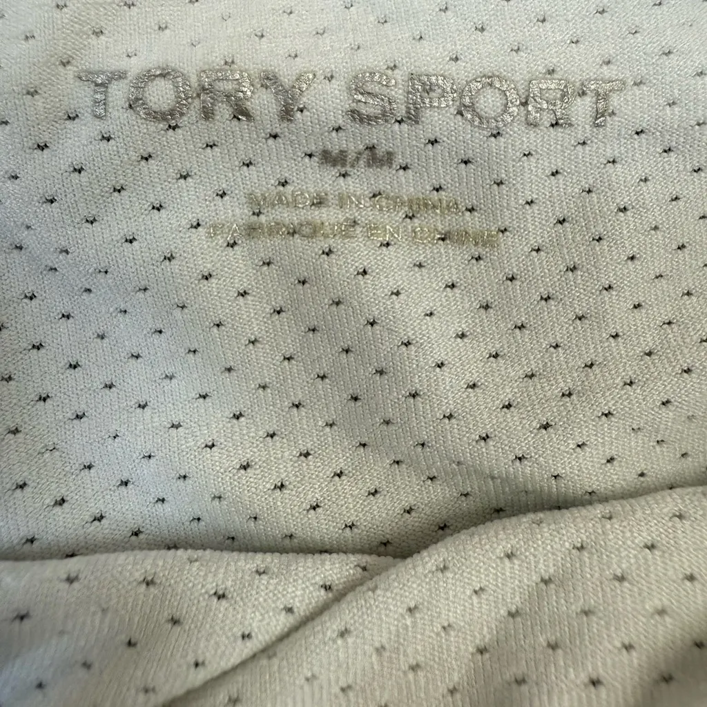 TORY SPORT Pleated Performance Tennis Skirt Women’s Medium Navy White Grid Blue - Image 8