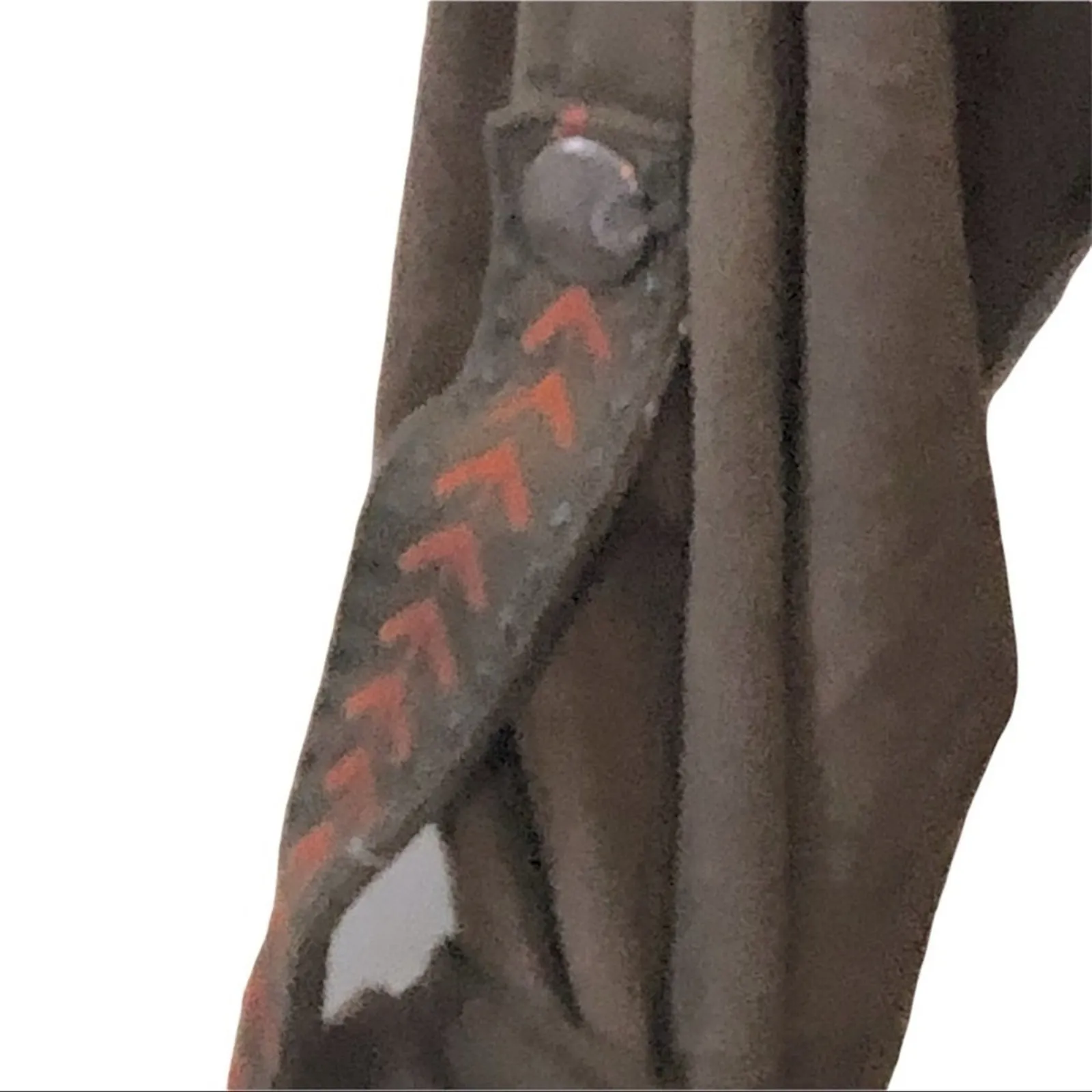 Anthropologie Lulumari Green Suede-Like Embroidered Dress Large - Image 9