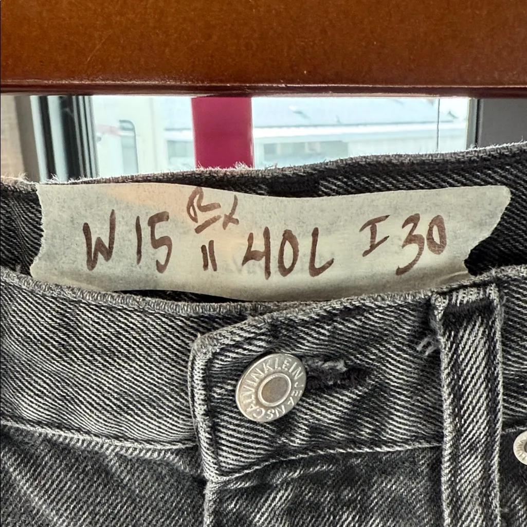 CKJ 020 high rise slim Calvin Klein Jeans in Classic black grey  27 - Image 6
