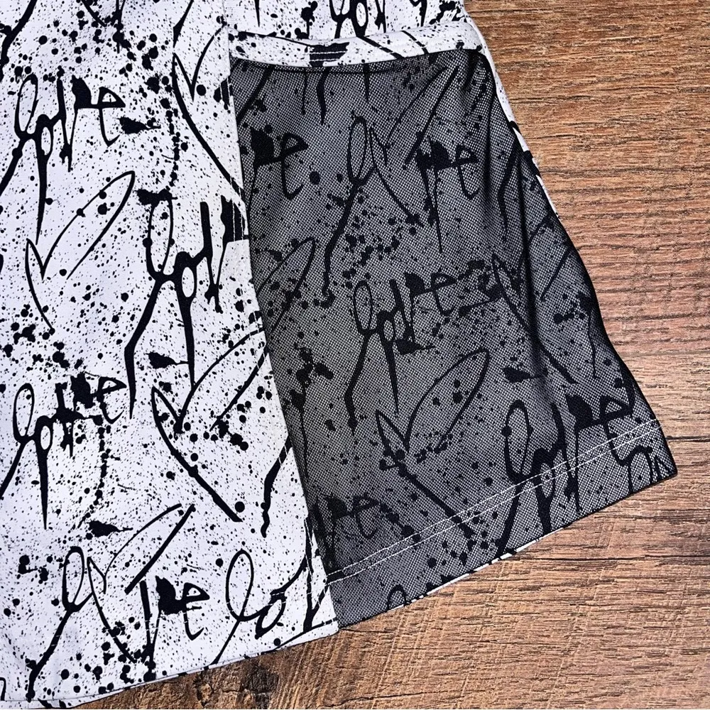 Blue Fish Tennis Skort White Size M - Image 3