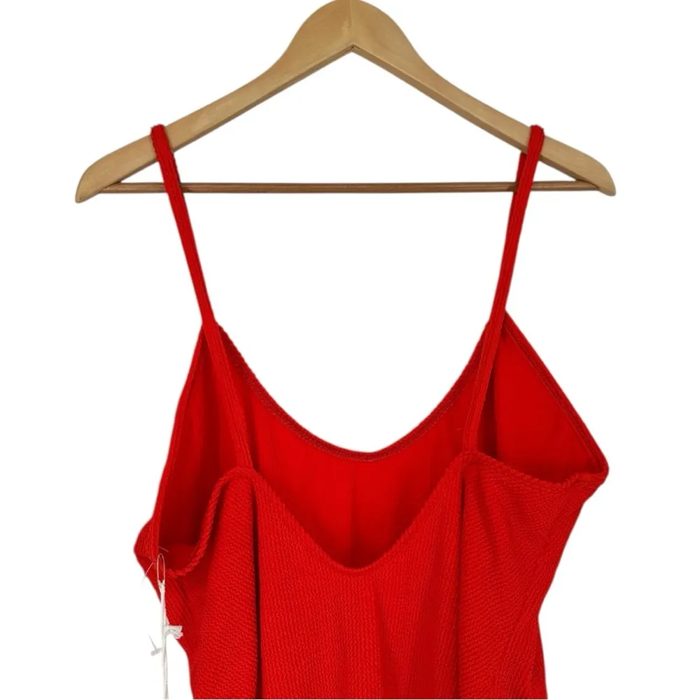 Good American Always Fits One Piece Swimsuit in Bright Poppy size 7/8 or 4X/5X - Image 7