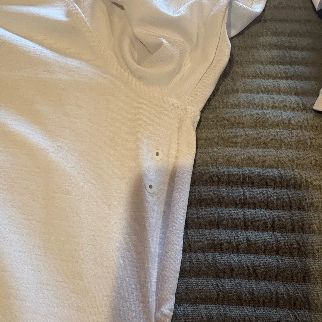 Athleta Pacifica Illume UPF Relaxed Jacket white women’s M - Image 10