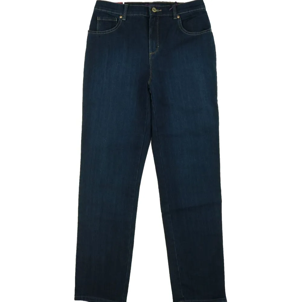 Gloria Vanderbilt Amanda Classic Tapered Jeans Preston Wash Missy 16 Average NEW - Image 12
