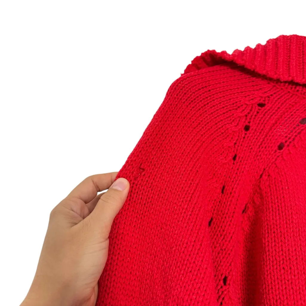 Ciao Lucia Belinha Pullover Currant Red Size M - Image 9