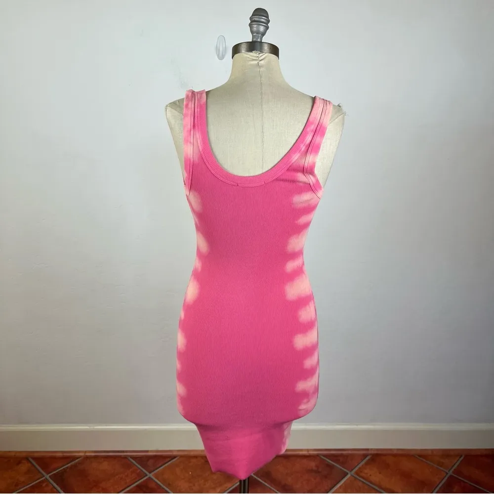 Cotton Citizen Verona tie-dyed cotton-blend mini dress - Image 7