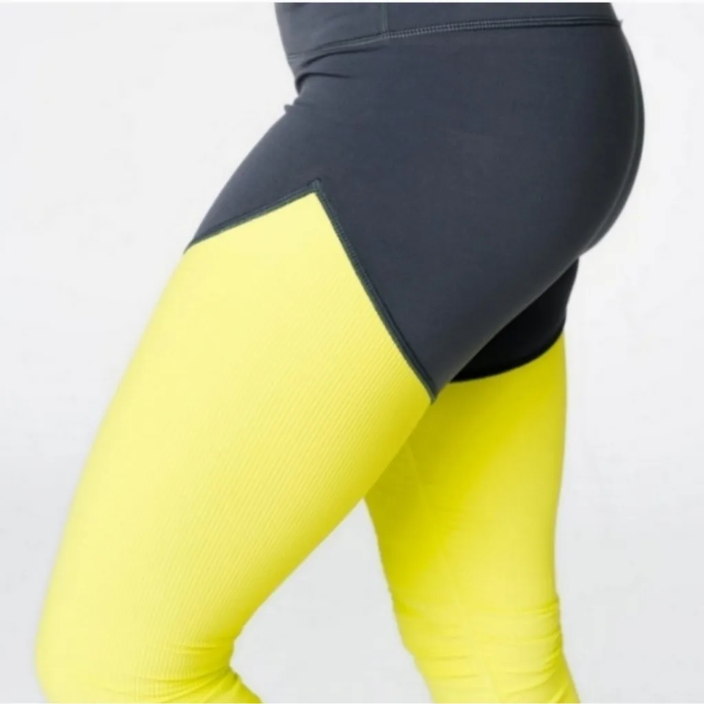 Zyia Active Storm Parallel Luxe High Rise 7/8‎ Leggings size 8-10 - Image 3