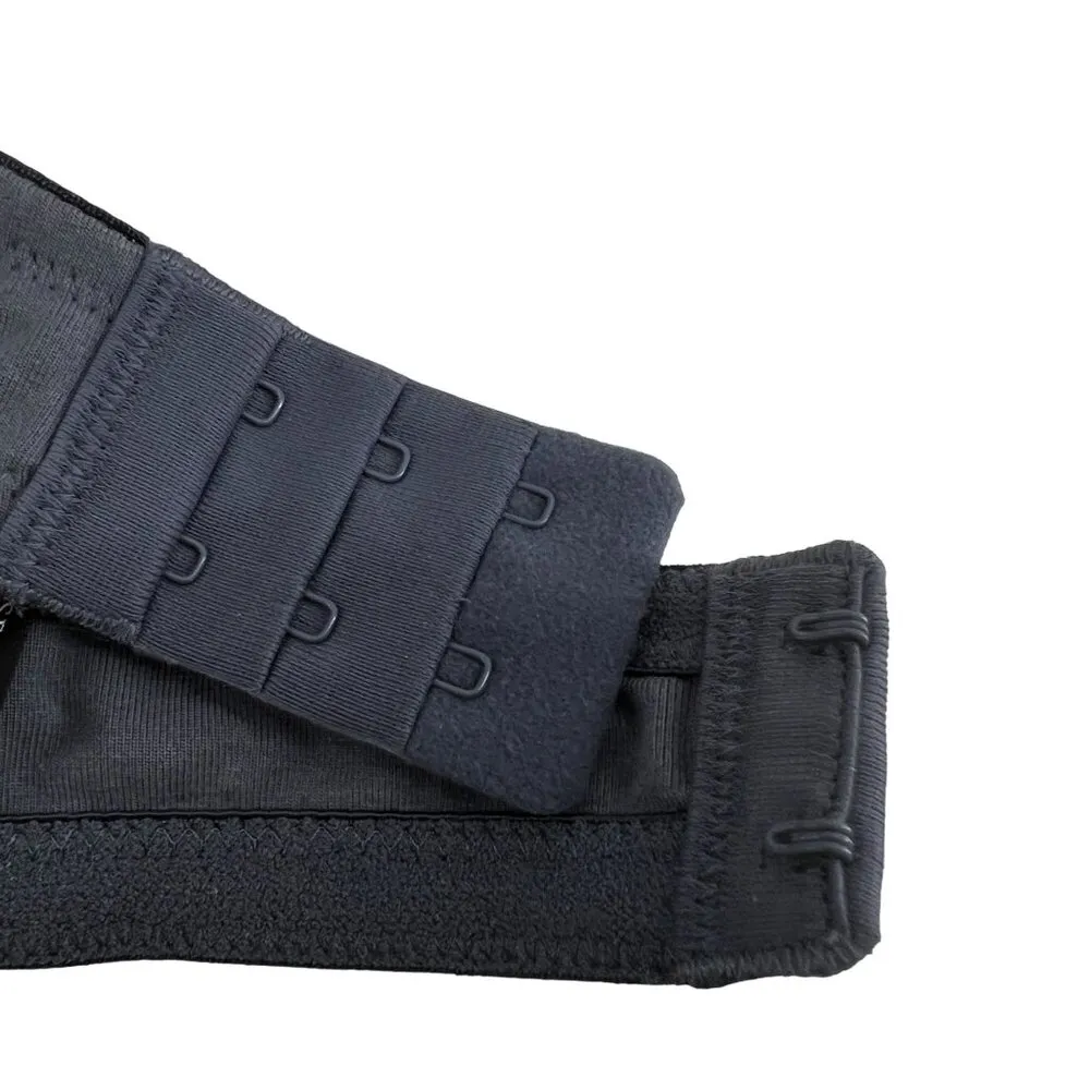 Victoria's Secret Plunge Bra Two Tone Gray Pink Lace Womens Size 38DD - Image 6