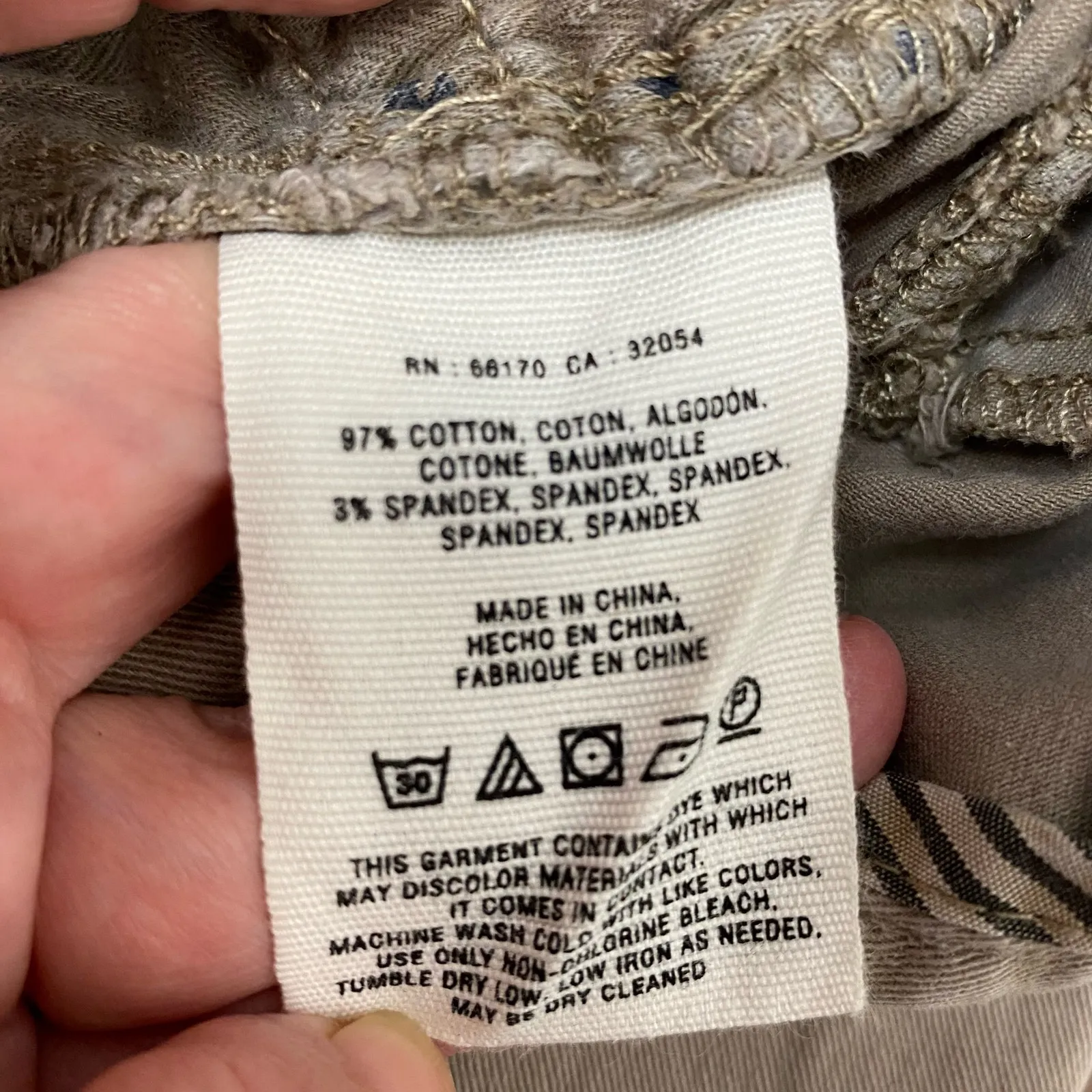 Pilcro and the Letterpress Anthropologie Tan Moto Skinny Utility Pants Size 2 - Image 9