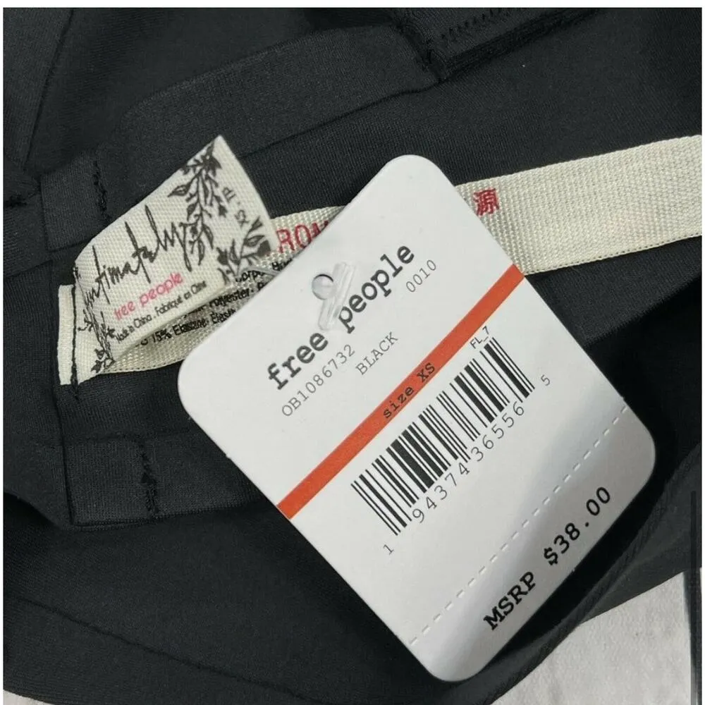 Free People Intimately X-Small Bra Erin Scuba Plunge Bralette Adjustable Straps - Image 5