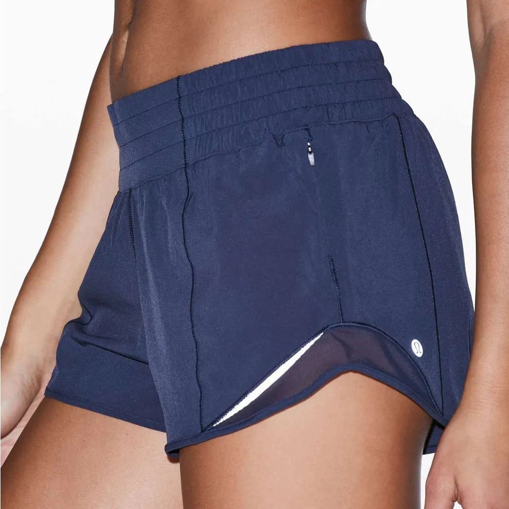 Lululemon Athletica Dark Blue Athletic Shorts - Image 2