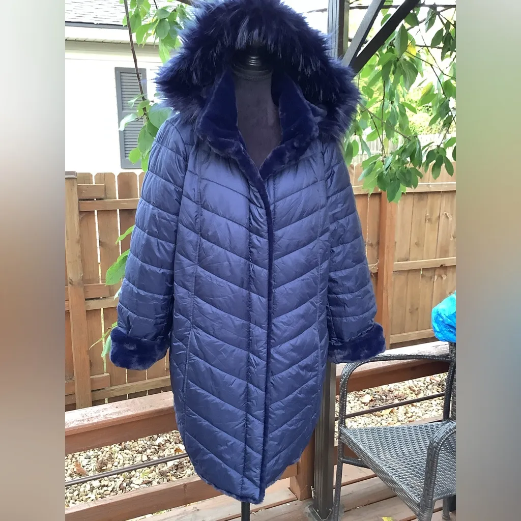 Nice REVERSIBLE hooded coat💙💙💙 - Image 2