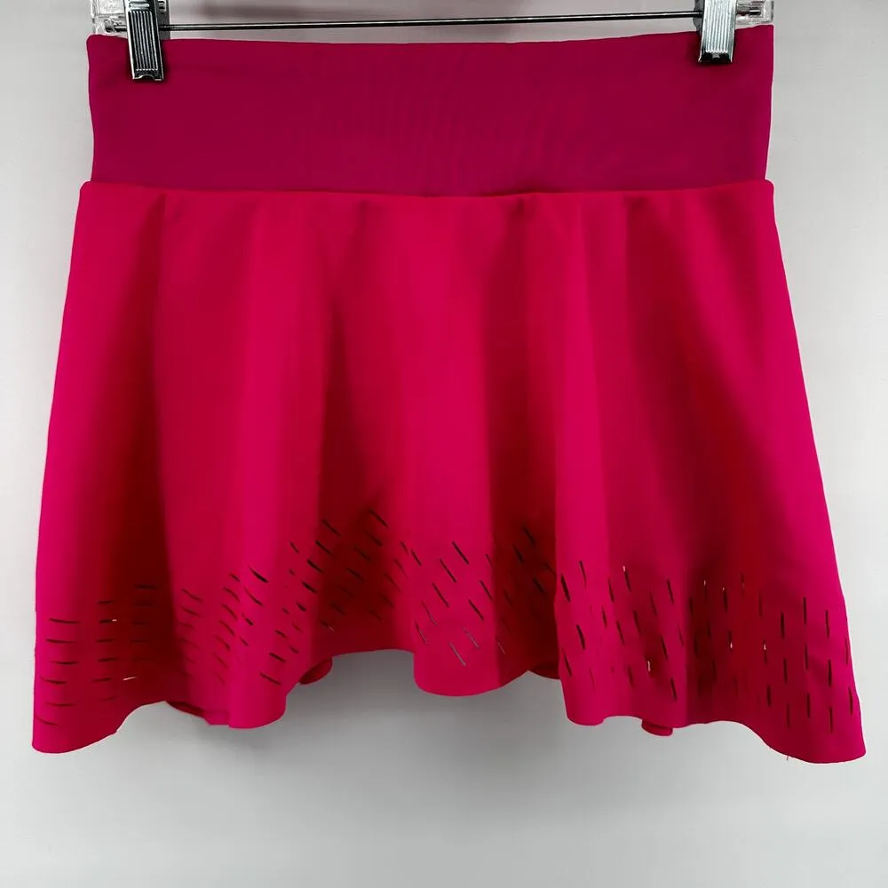 Adidas by Stella McCartney Barricade Tennis Skirt Asymmetrical Shock Pink M - Image 7