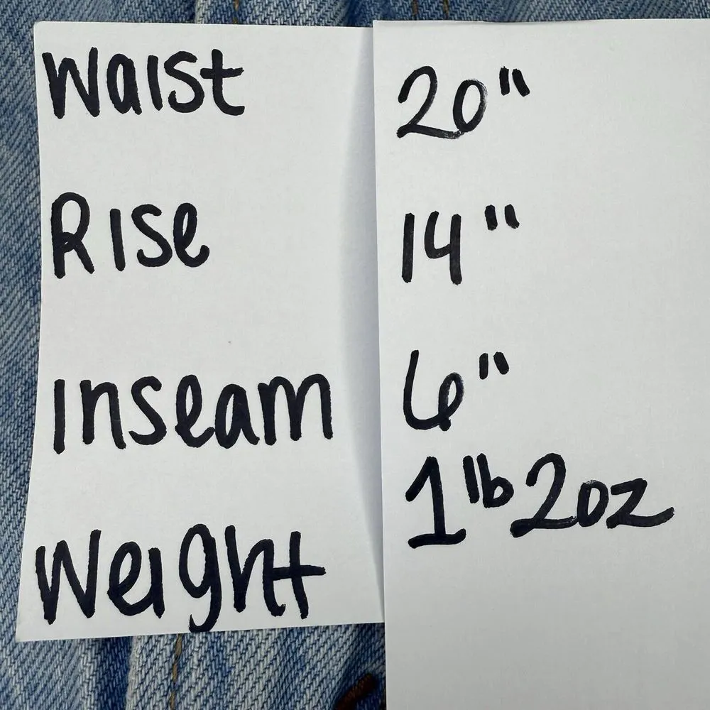 NWT Abercrombie & Fitch Shorts 18‎ / 34 Curve Love High Rise Loose Short Denim - Image 9