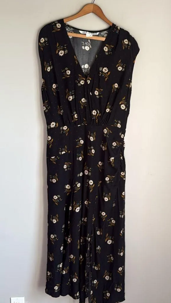 Veronica Beard Wixson Silk-Blend Floral Midi-Dress 12 - Image 3