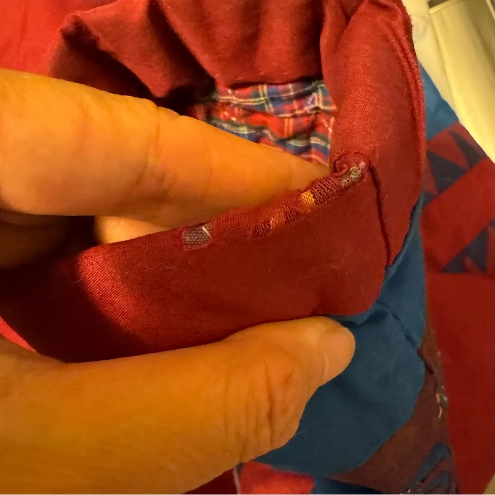 handmade Hmong jacket patchwork Blue Size undefined - Image 7