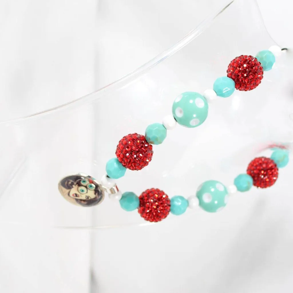 Only Have Eyes for You Horror Pinup Necklace 1950s Sci-Fi Gothic Rockabilly - Image 3