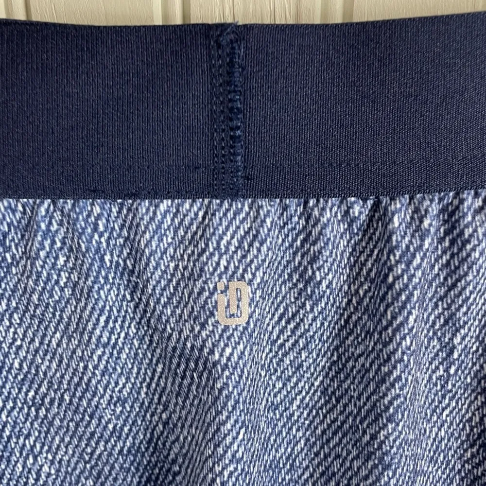 ID Ideology Women's A Line Athletic Tennis Skort Size Medium Riviera Denim Blue - Image 8