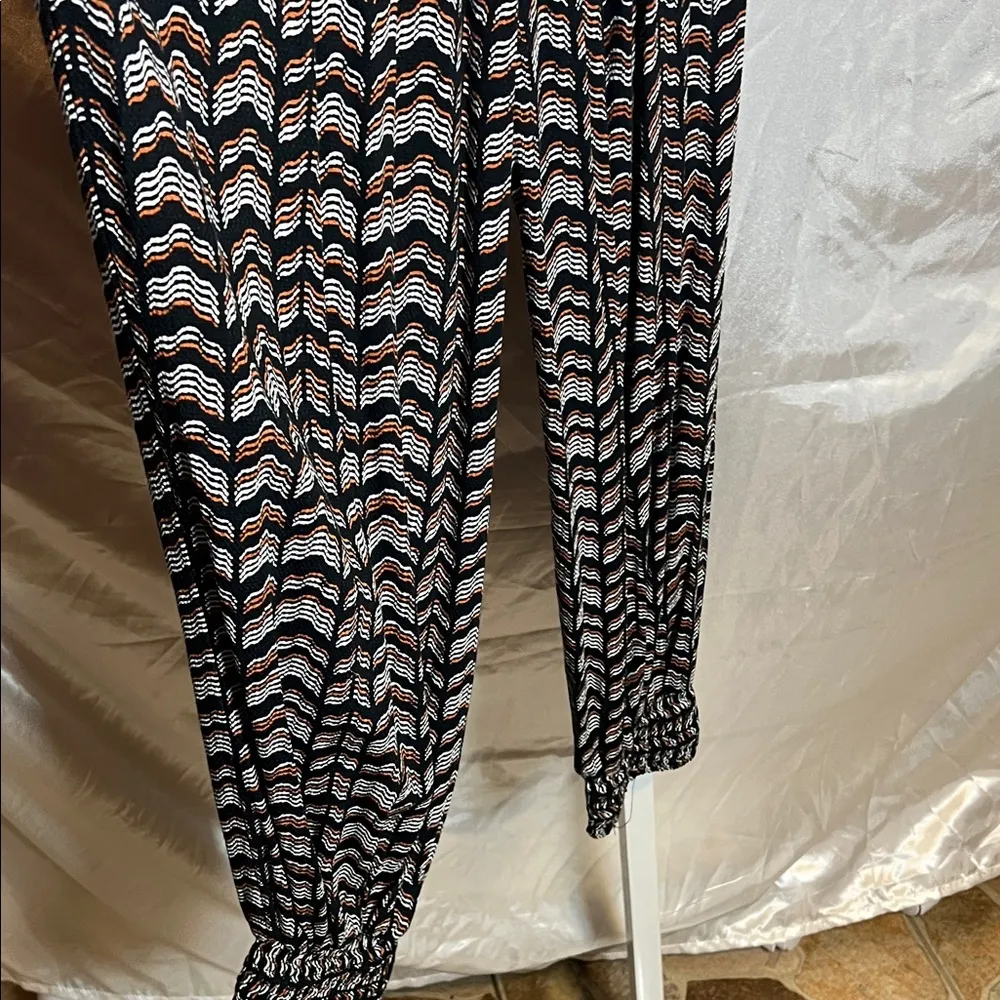Anthropologie Multicolor Patterned Joggers A0353 - Image 7