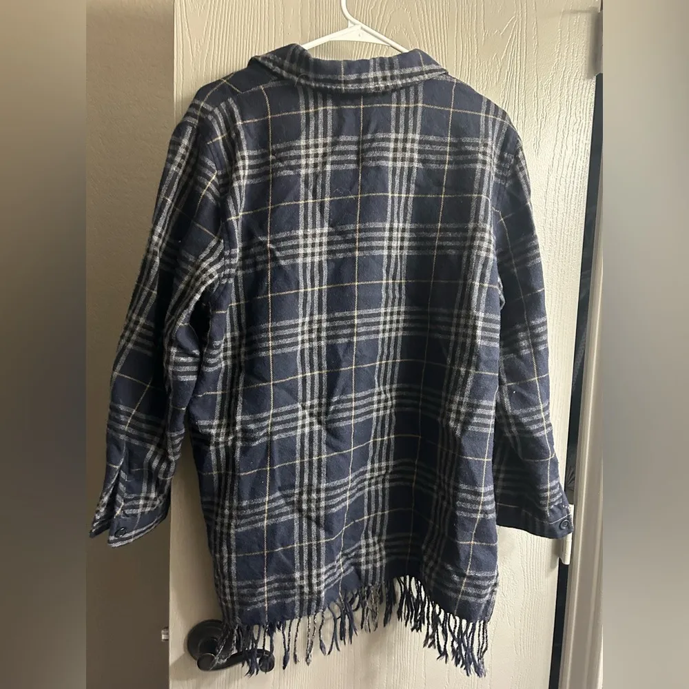 Vintage Breeches Wool Zip Up Blue Size L - Image 8