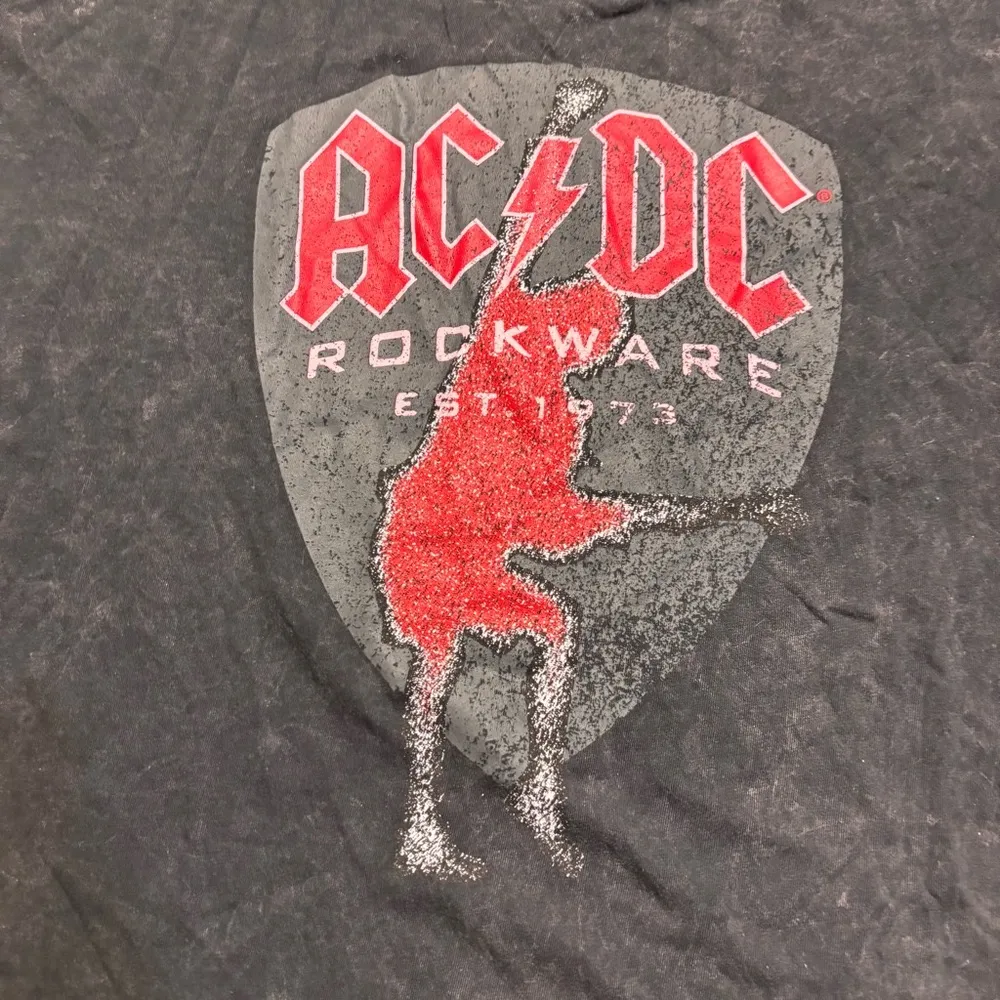 AC/DC Vintage Canvas slub t - Image 2