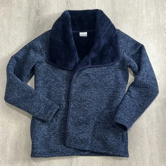 Columbia • open front fleece jacket - Image 7