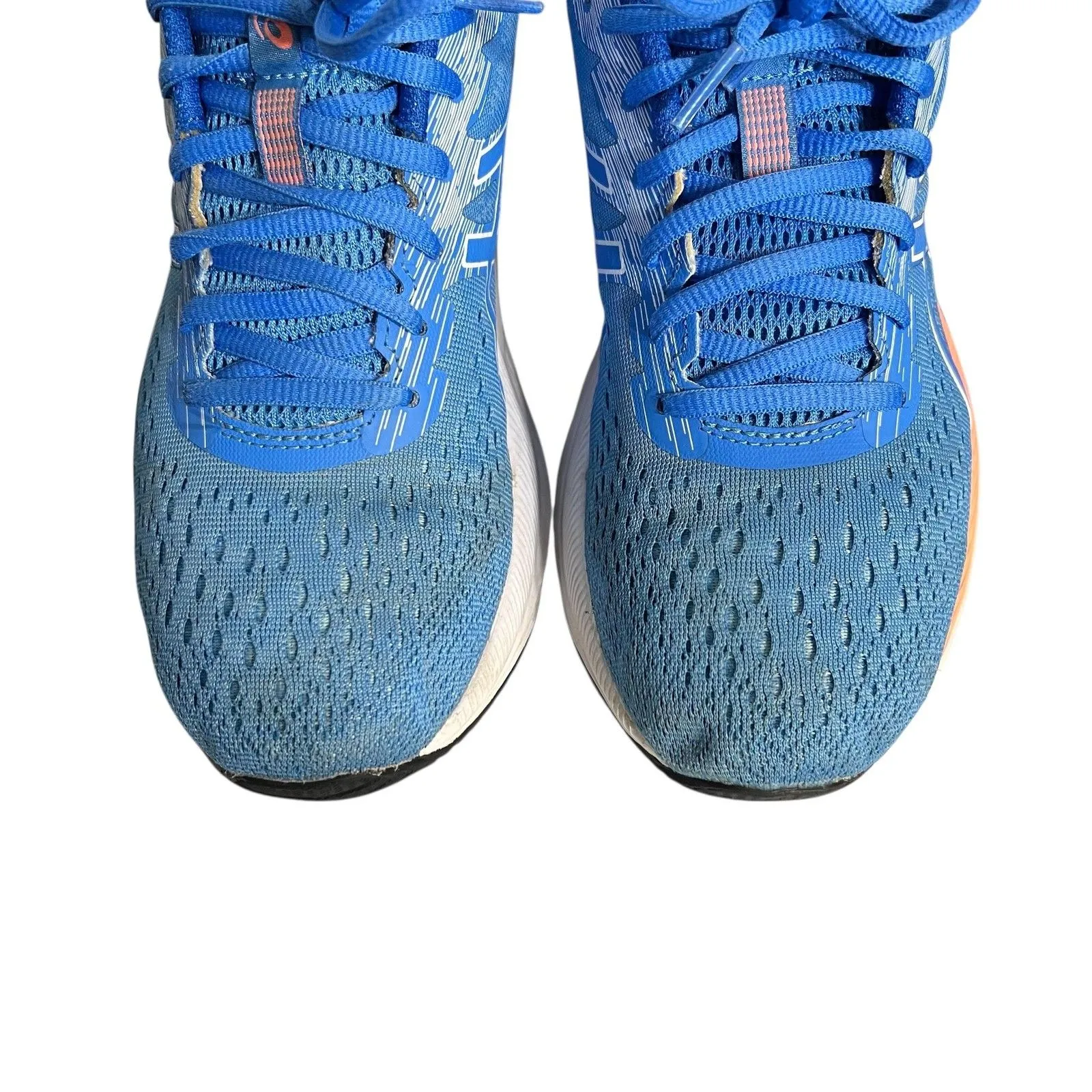 ASICS Gel-Excite 7 Shoes Womens Size 10 Blue Orange Running 1012A562 Sneakers - Image 6