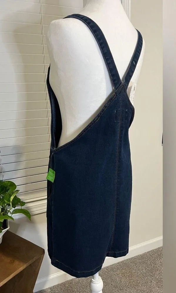 Denim jumper mini dress. New with Tags. - Image 7