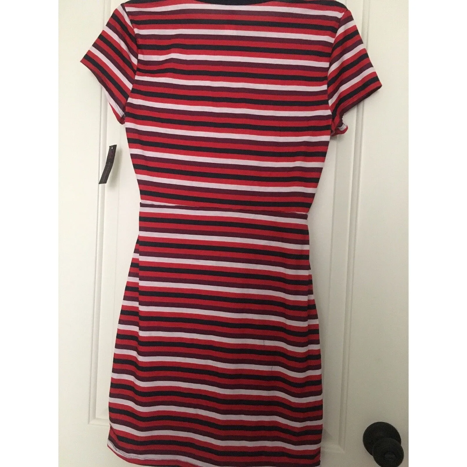 NOBO Women's Juniors Striped Shirt Dress Size Large 11-13 - Image 6