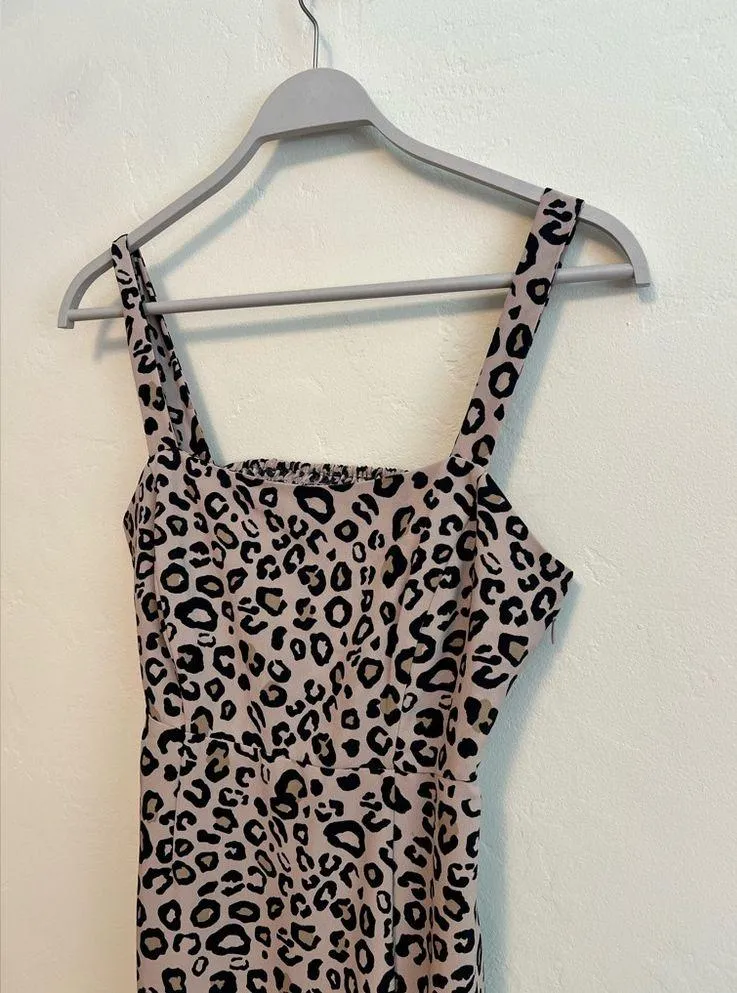 NEW Sanctuary Georgina Cheetah Leopard Print Midi Sundress Size: 4 Small - Image 5
