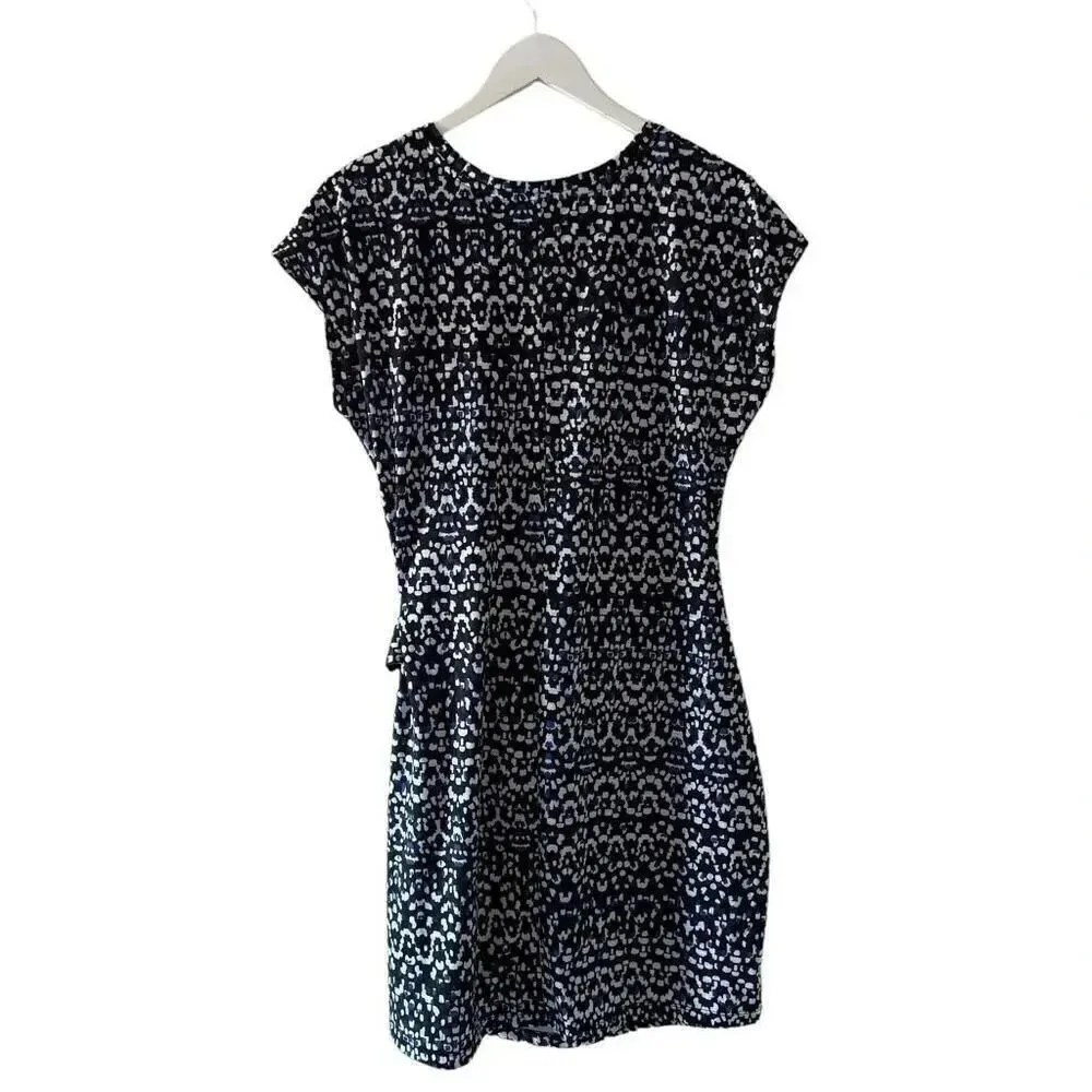 Original Jersey Short Sleeve Blue White Front Knot SZ M #2144 Blue Size M - Image 8