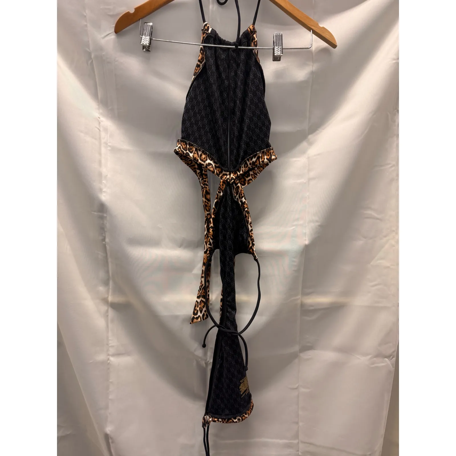 Victoria's Secret Swim 2013‎ Candice Swanepoel Leopard Print One Piece Swimsuit - Image 6