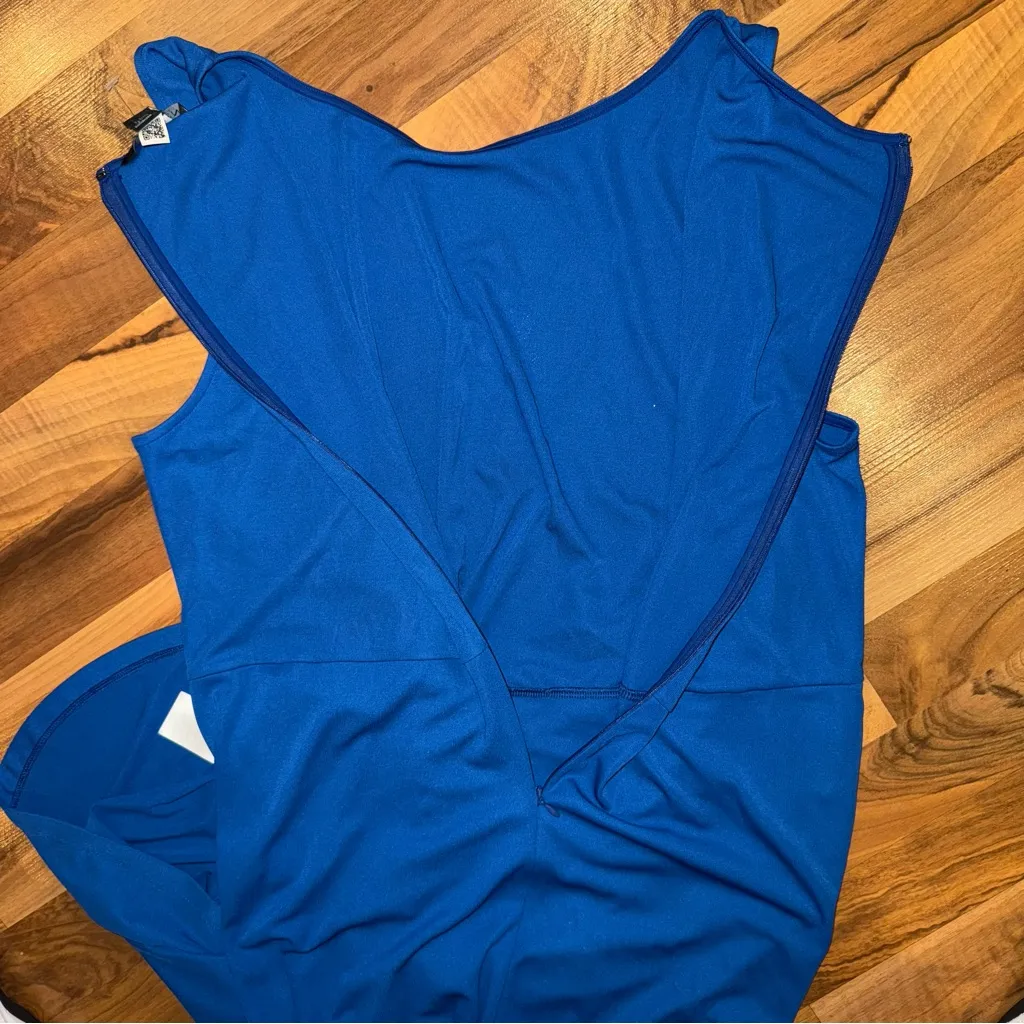 Lauren Ralph Lauren women’s cobalt blue classic tank‎ dress 14 workwear summer - Image 7