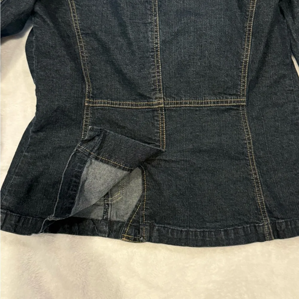 St. John's Bay Blue Jean Jacket Classic Denim Style - Image 3