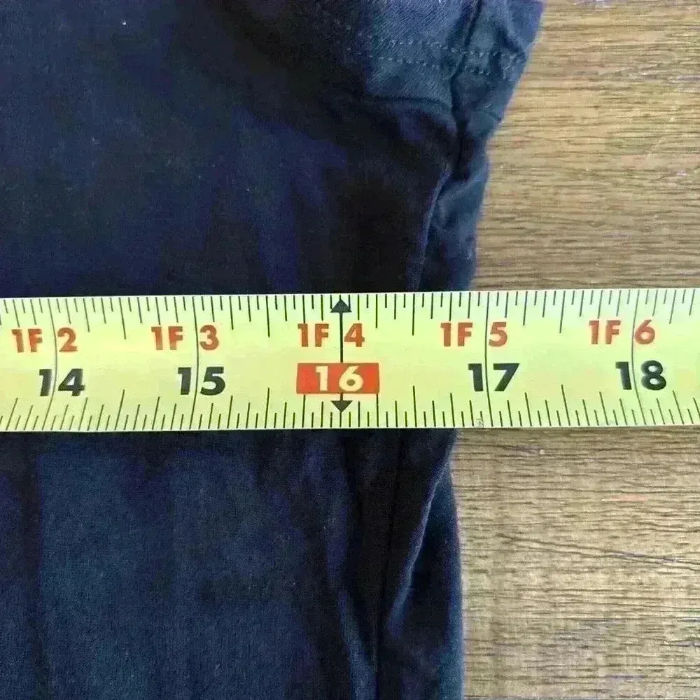 Lauren Ralph Lauren Women's Black Short Sleeve Tshirt with Gold Trim Sz M - Image 9