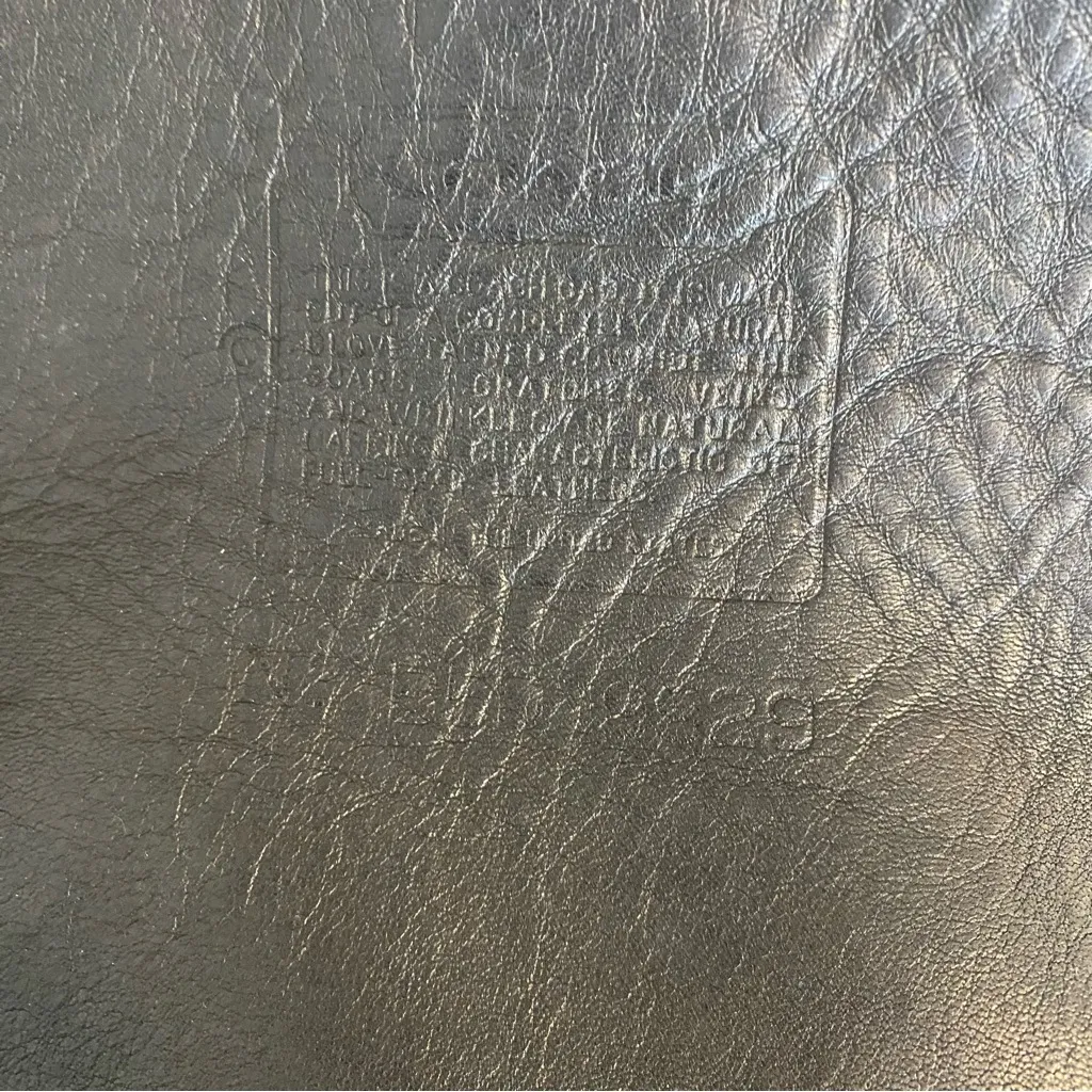 Coach Bixby sling bag VTG rare made in USA black‎ leather drawstring bucket bag - Image 4