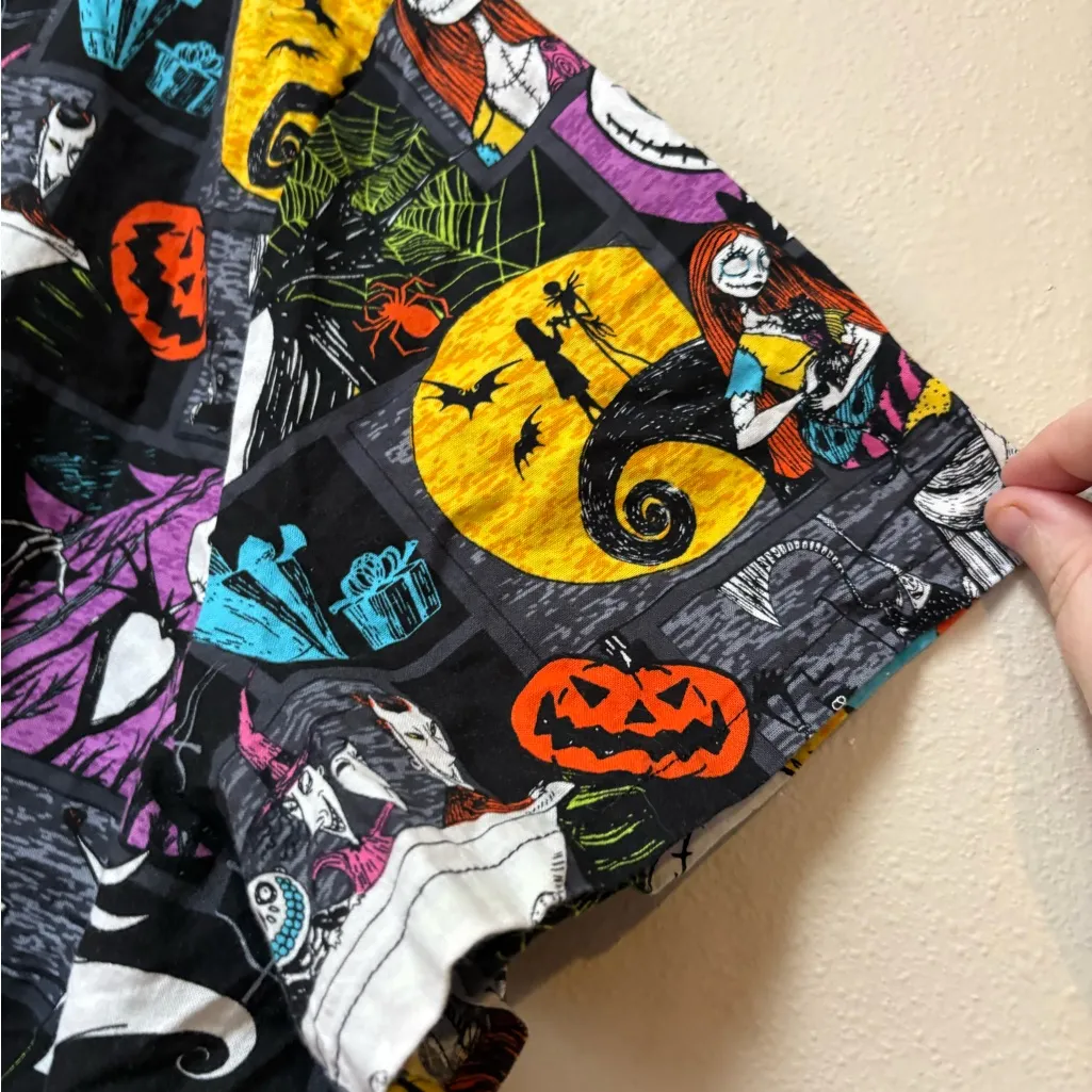 Nightmare Before Christmas Scrub Top Plus Size 3X Jack Skellington - Image 3